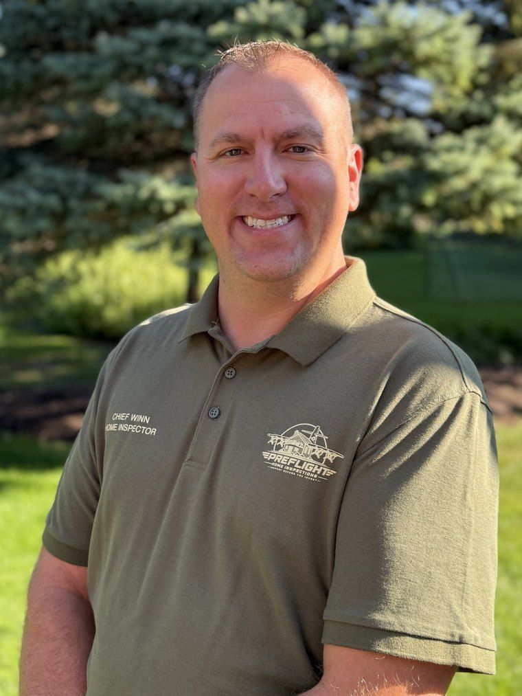 Kyle Winn, owner and home inspector at PreFlight Home Inspections in Washington Township, Michigan